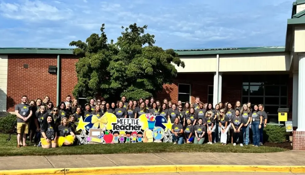 staff on first day of 2025-26 school year