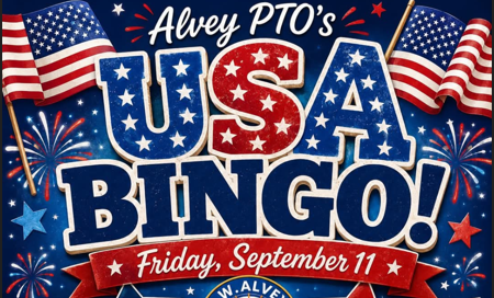 USA themed Bingo Night September 11th