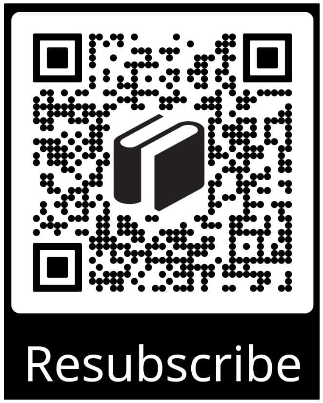 Resubscribe to Email QR